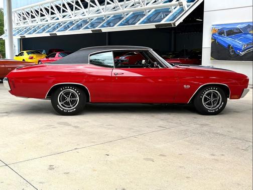Red 1970 Chevrolet Chevelle SS