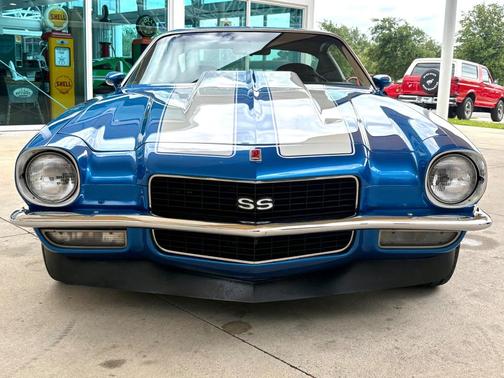 Blue 1971 Chevrolet Camaro SS