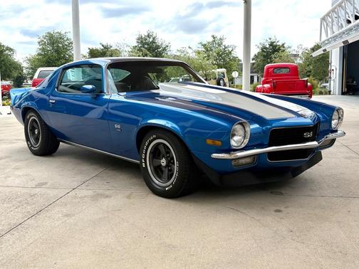 Blue 1971 Chevrolet Camaro SS