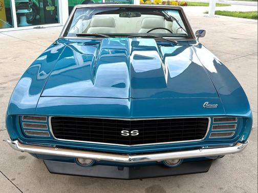 Blue 1969 Chevrolet Camaro SS