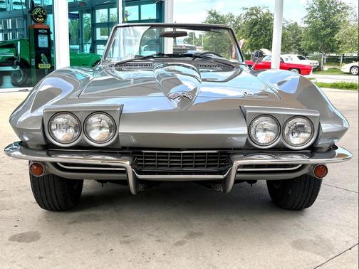 Silver 1966 Chevrolet Corvette Base