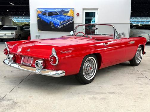 Red 1955 Ford Thunderbird Base