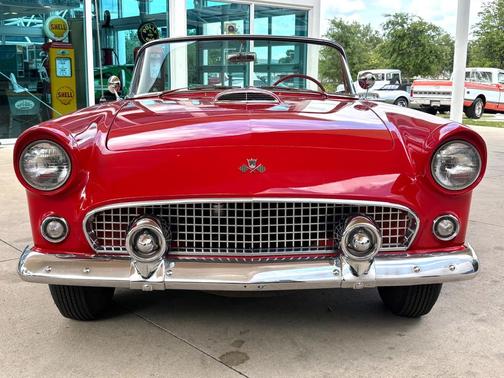 Red 1955 Ford Thunderbird Base