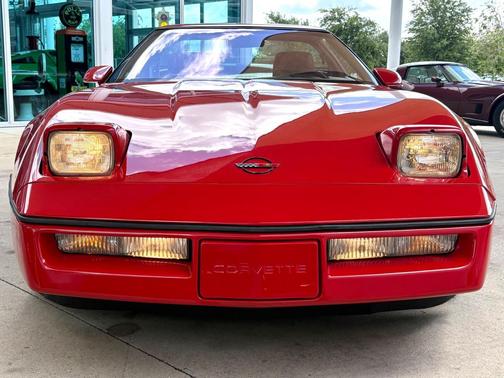 Red 1990 Chevrolet Corvette ZR-1