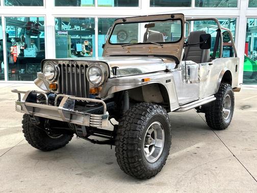 Silver 1979 Jeep CJ-7 Base