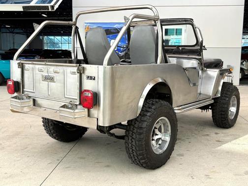 Silver 1979 Jeep CJ-7 Base