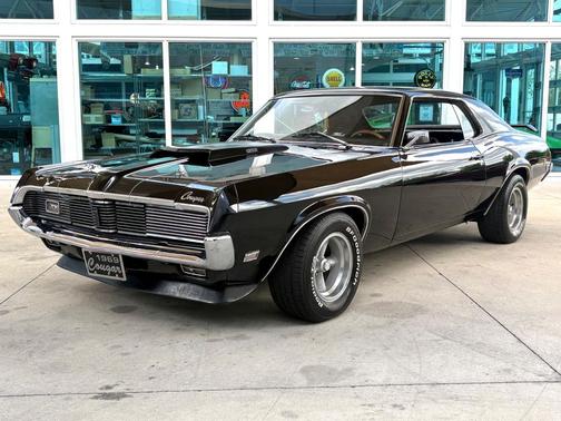 Black 1969 Mercury Cougar Base