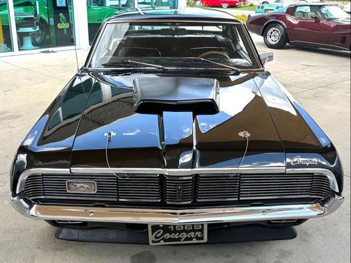 Black 1969 Mercury Cougar Base