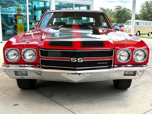 Red 1970 Chevrolet Chevelle SS