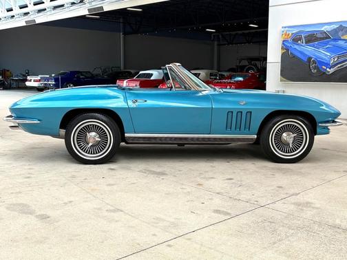 Blue 1966 Chevrolet Corvette Base