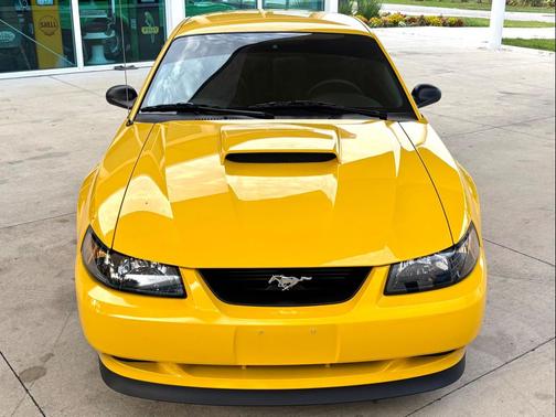 Screaming Yellow Clearcoat 2004 Ford Mustang GT
