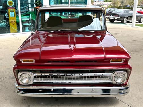 Red 1966 Chevrolet C10/K10 Base