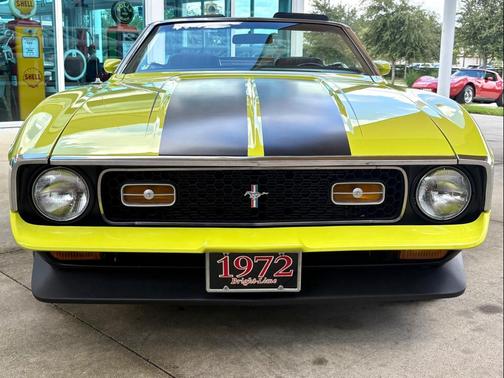 Bright Lime 1972 Ford Mustang Base