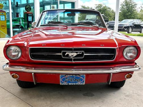 Red 1965 Ford Mustang Base