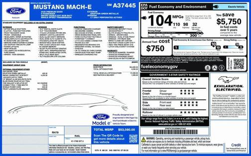 2025 Ford Mustang Mach-E Premium