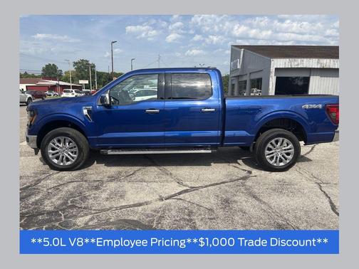 Blue 2026 Ford F-150 XLT