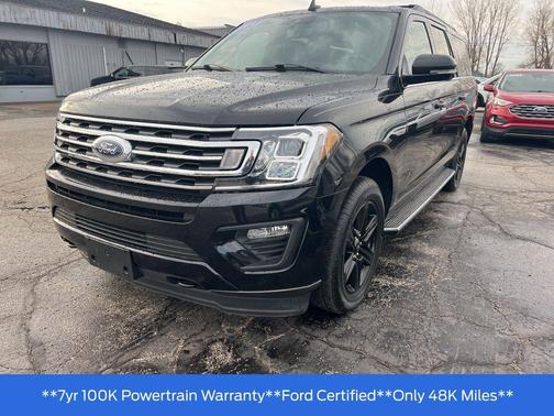 Agate Black Metallic 2021 Ford Expedition Max XLT