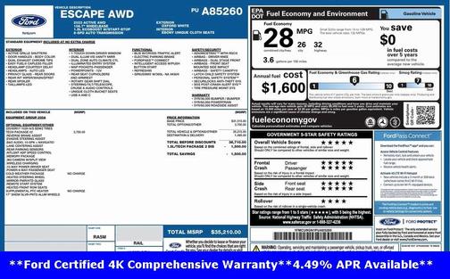 2023 Ford Escape Active