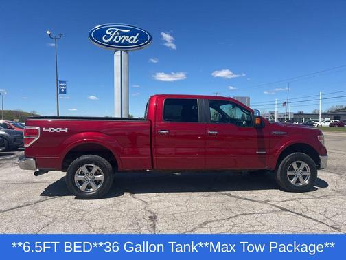 Ruby Red Metallic 2014 Ford F-150 Lariat