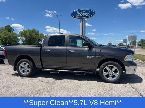 Granite Crystal Metallic Clearcoat 2016 RAM 1500 Big Horn