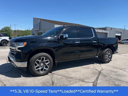 Black 2023 Chevrolet Silverado 1500 LTZ