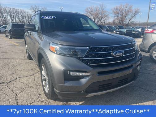 Carbonized Gray Metallic 2023 Ford Explorer XLT