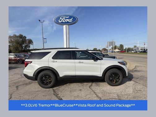 Avalanche Gray 2027 Ford Explorer Tremor