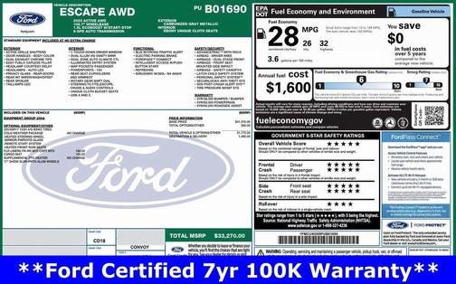 2023 Ford Escape Active