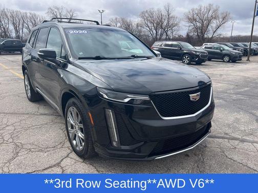 Stellar Black Metallic 2020 Cadillac XT6 Sport AWD