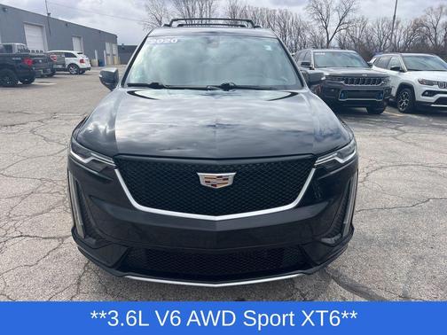 Stellar Black Metallic 2020 Cadillac XT6 Sport AWD