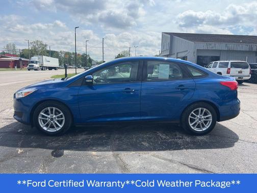 Lightning Blue Metallic 2018 Ford Focus SE