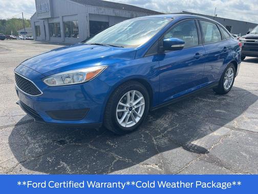 Lightning Blue Metallic 2018 Ford Focus SE