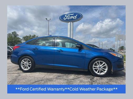Lightning Blue Metallic 2018 Ford Focus SE