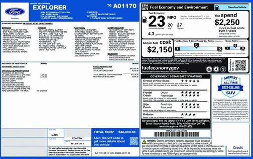 2026 Ford Explorer Active