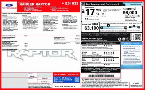 2025 Ford Ranger Raptor