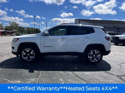 White Clearcoat 2020 Jeep Compass Limited