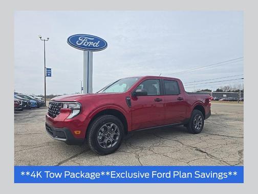 Ruby Red Metallic Tinted Clearcoat 2026 Ford Maverick XLT
