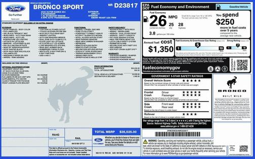 2022 Ford Bronco Sport Outer Banks