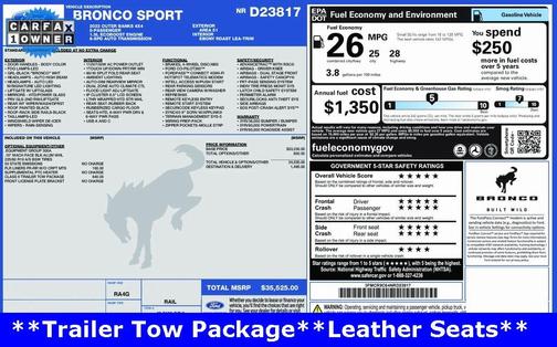 2022 Ford Bronco Sport Outer Banks