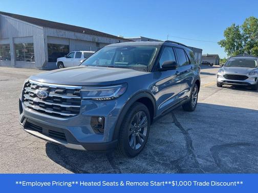 Vapor Blue Metallic 2026 Ford Explorer Active