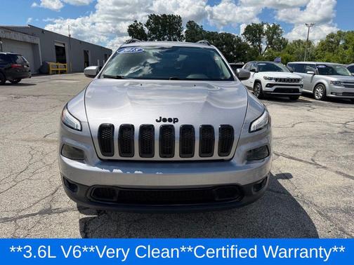 Billet Silver Metallic Clearcoat 2018 Jeep Cherokee Limited