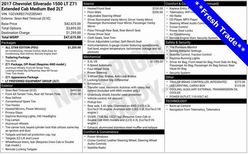 2017 Chevrolet Silverado 1500 2LT