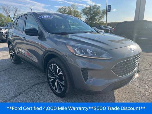 Carbonized Gray Metallic 2022 Ford Escape SE
