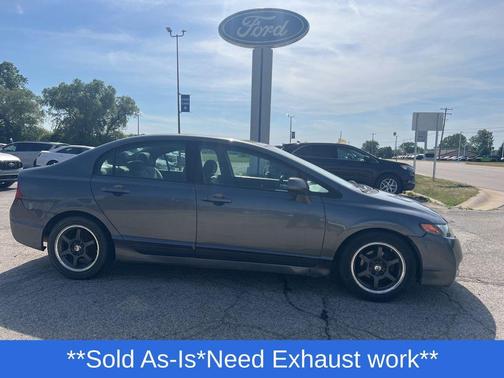 Gray 2011 Honda Civic LX