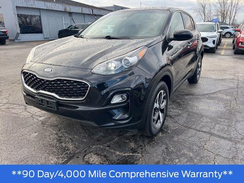 Black Cherry Pearl 2020 Kia Sportage LX