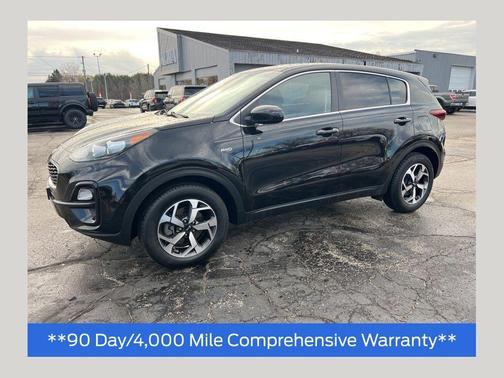 Black Cherry Pearl 2020 Kia Sportage LX