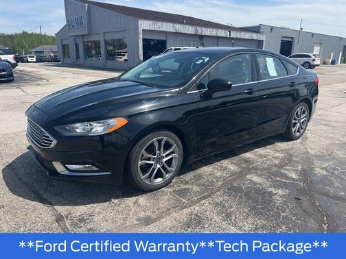 Shadow Black 2017 Ford Fusion SE