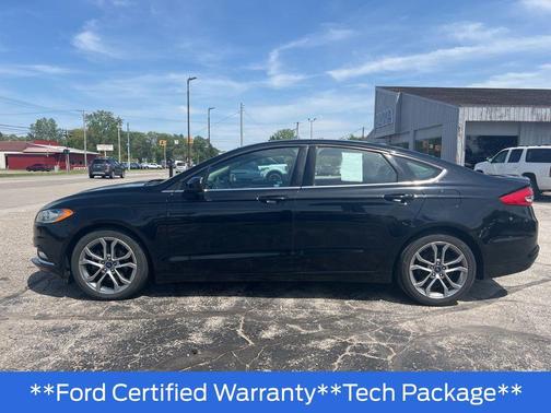 Shadow Black 2017 Ford Fusion SE