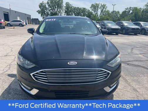 Shadow Black 2017 Ford Fusion SE