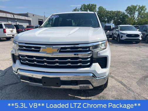 Summit White 2023 Chevrolet Silverado 1500 LTZ